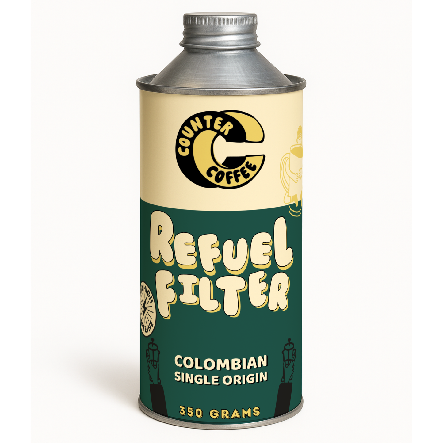 Refuel Filter Tin