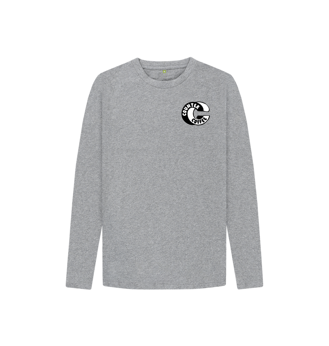 Athletic Grey Kids Long Sleeve T Shirt