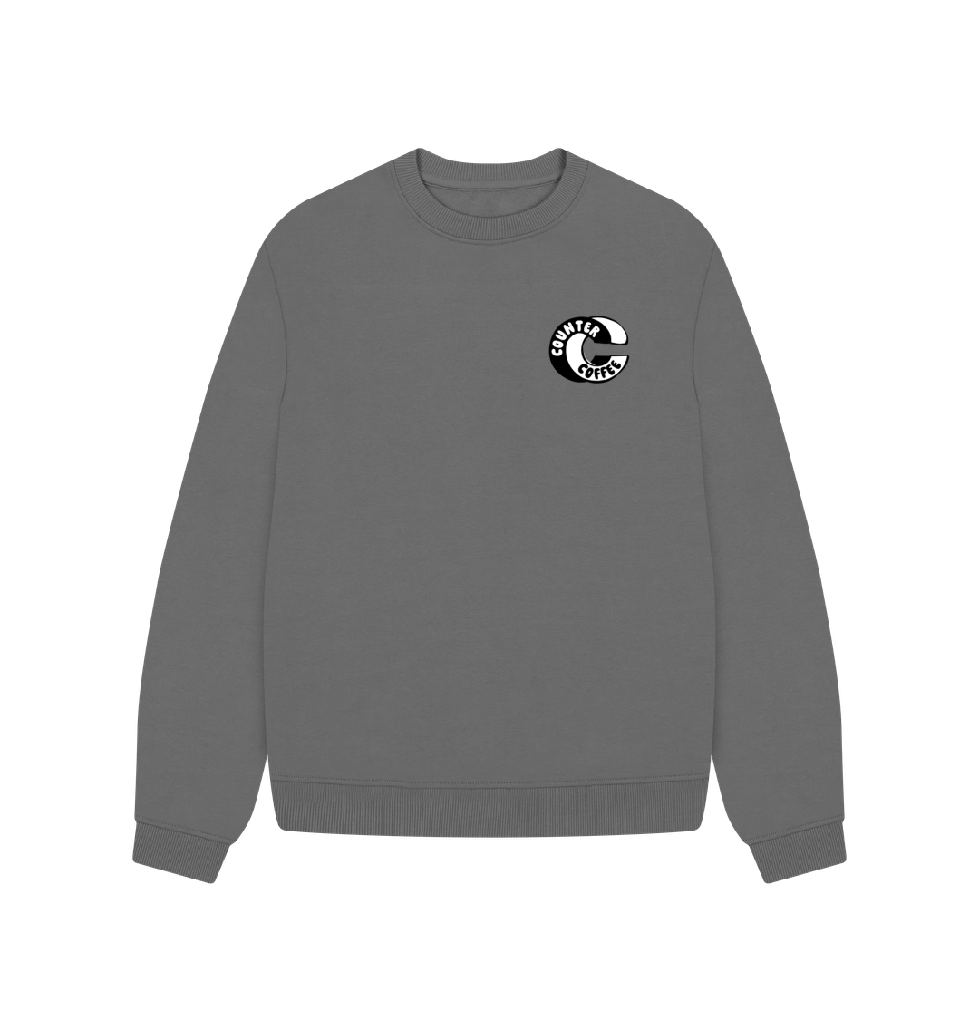 Slate Grey Women's Loose Fit Jumper