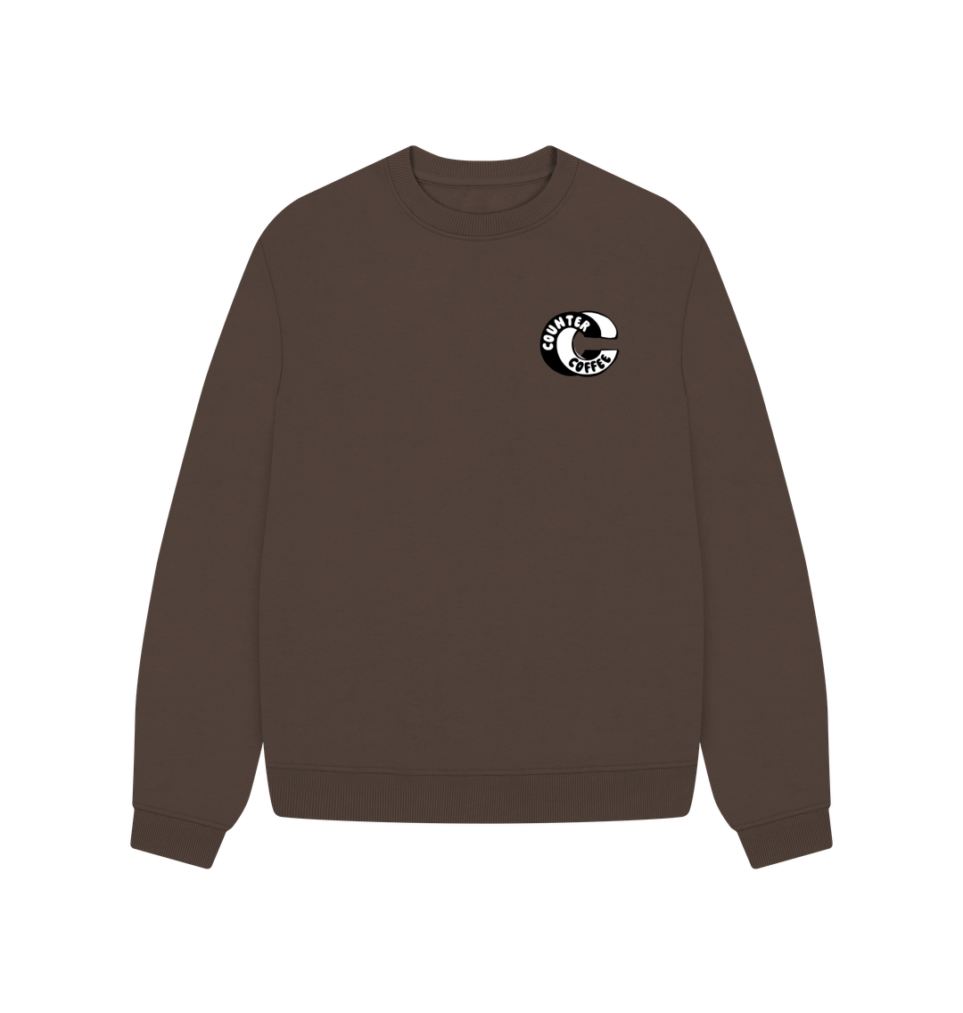 Chocolate Women's Loose Fit Jumper
