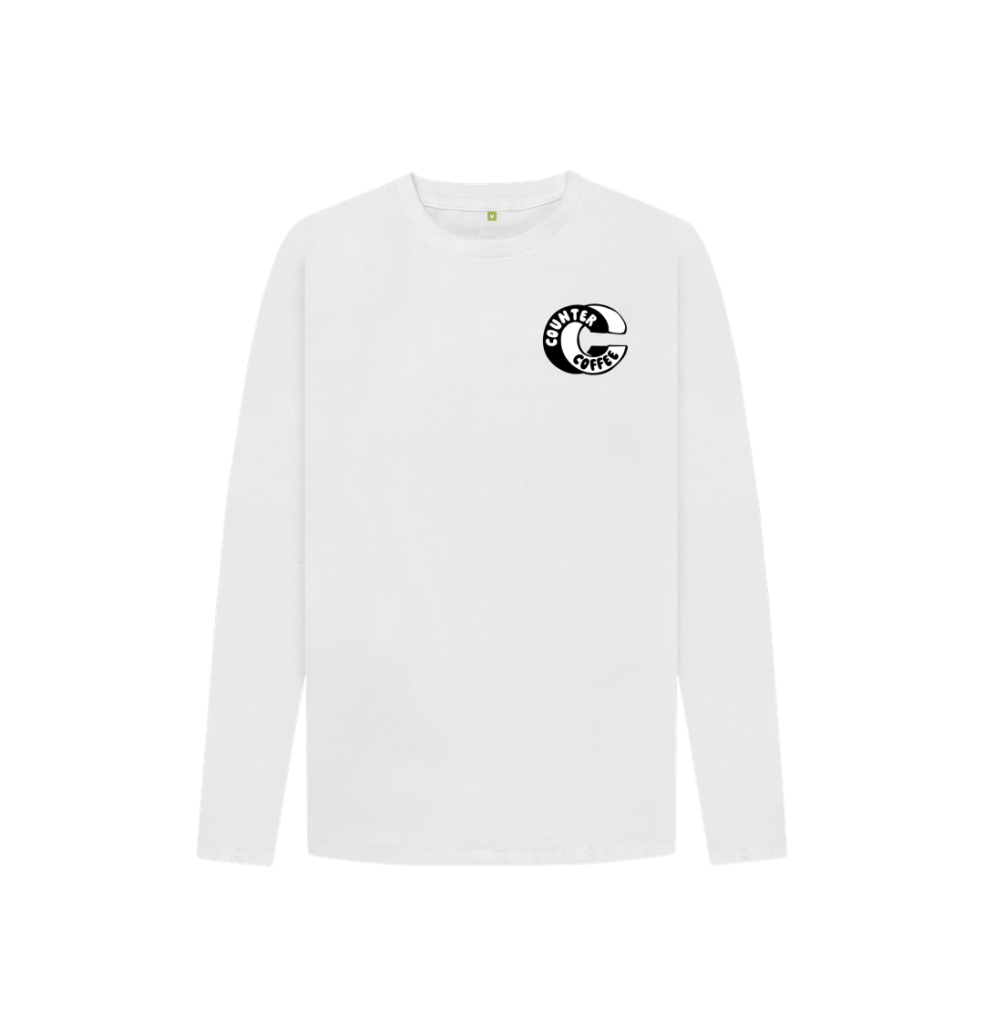 White Kids Long Sleeve T Shirt