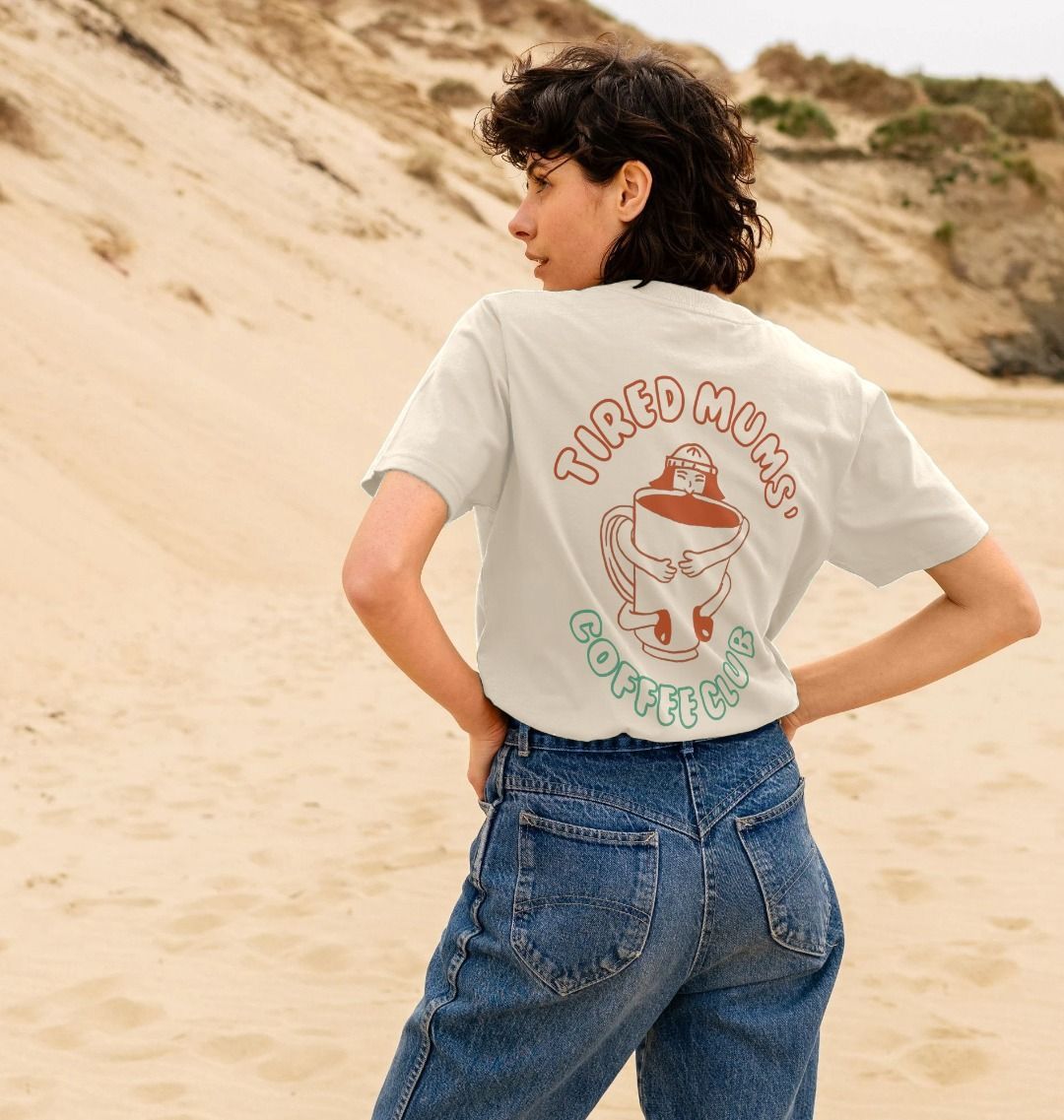 Tired Mums' Coffee Club T-shirt - Regular Fit