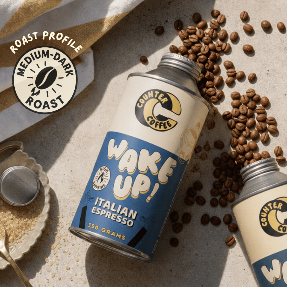 Wake Up! Espresso Tin