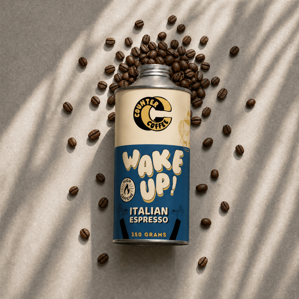 Wake Up! Espresso Tin