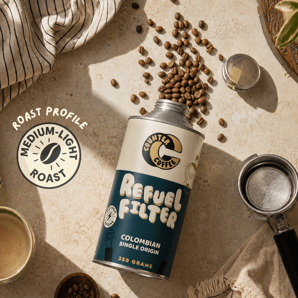 Refuel Filter Tin