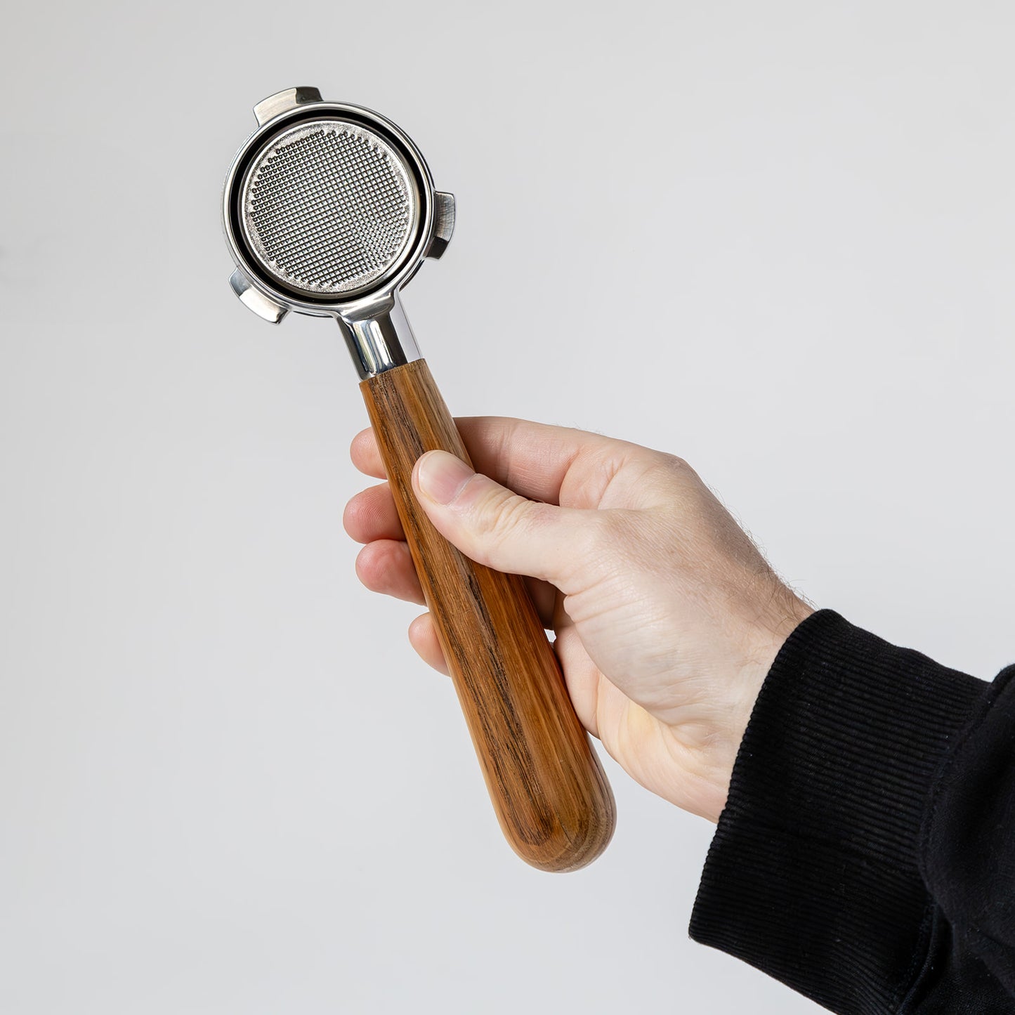 Counter Coffee Hand-Turned Chestnut Portafilter