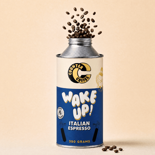 Wake Up! Espresso Tin