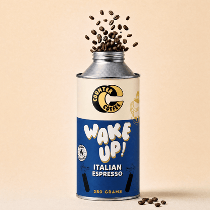 Wake Up! Espresso Tin