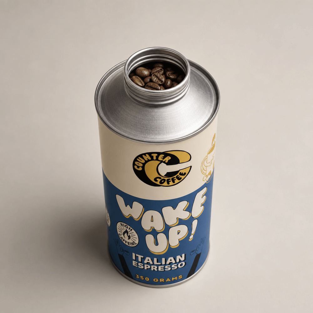 Wake Up! Espresso Tin