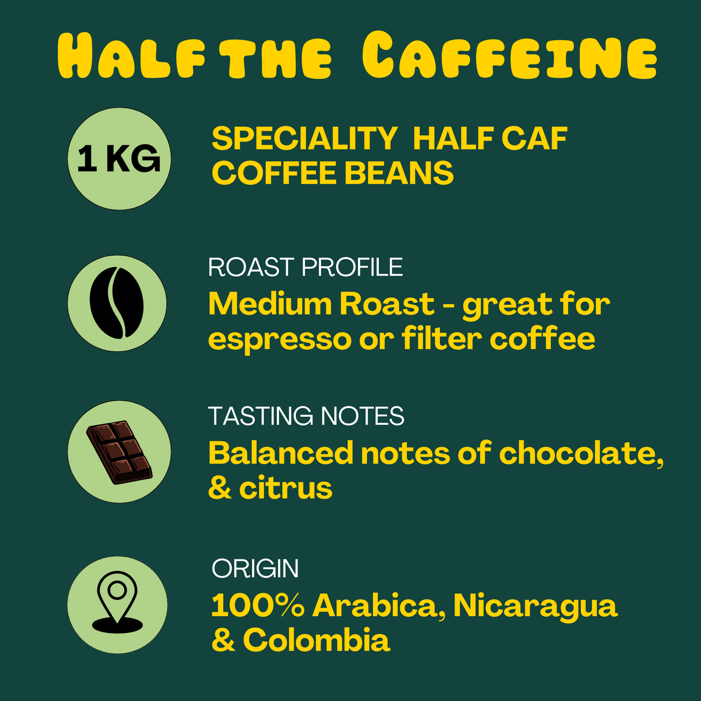 Easy Afternoon Half Caf