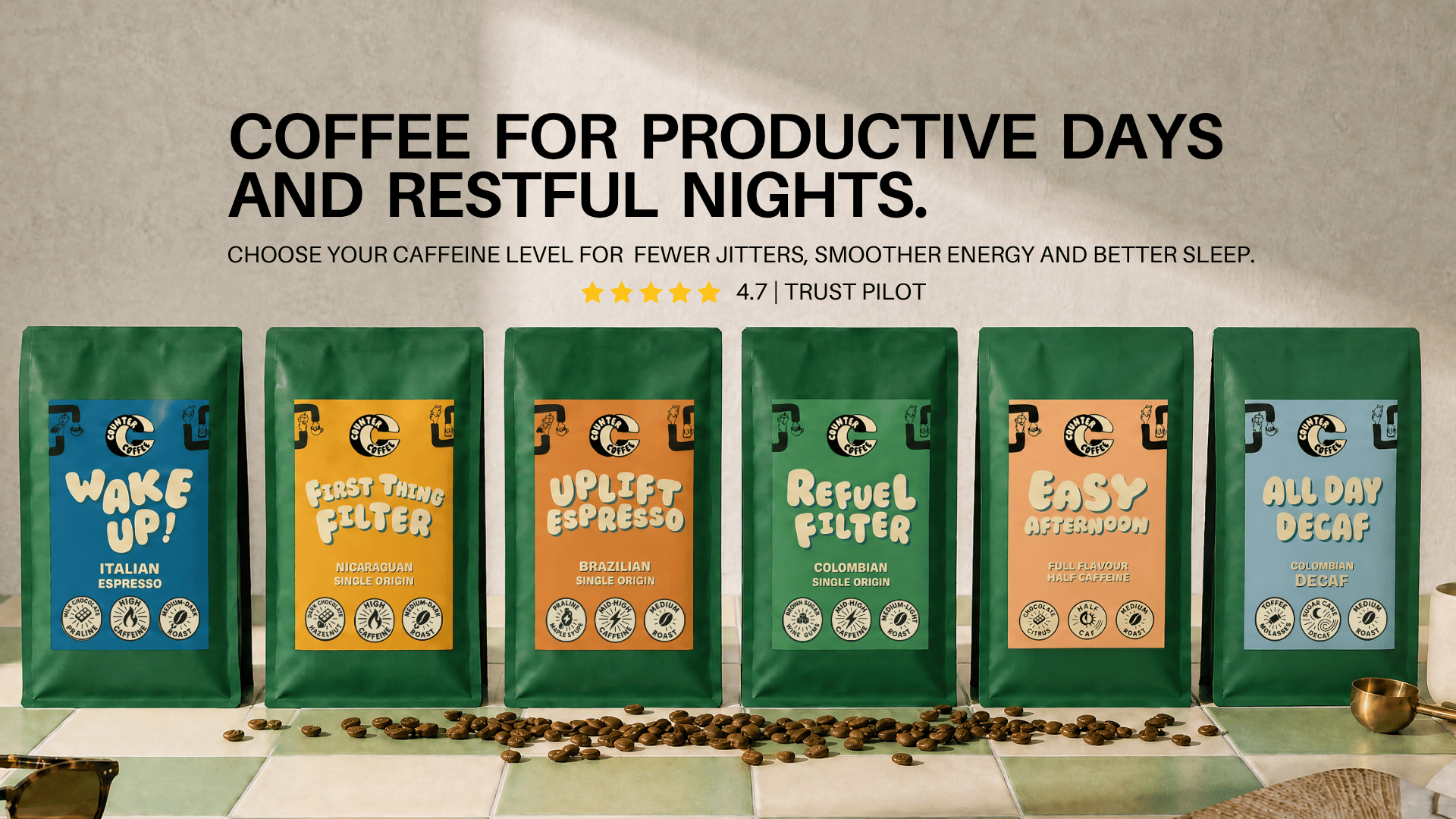 Counter Coffee range