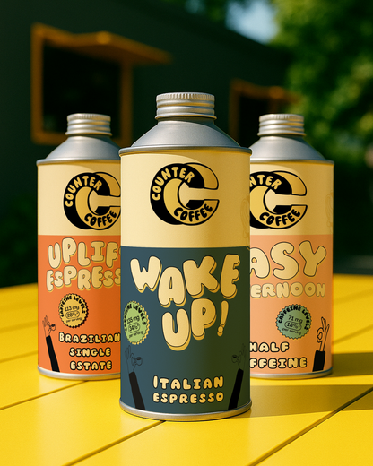 All Day Espresso Collection Tins